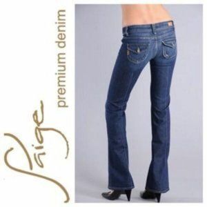 Paige Premium Denim Pico Flap Pocket Bootcut Jeans - Size 29